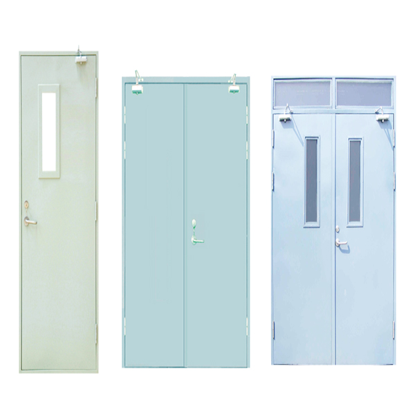 防火門帶玻璃或帶亮窗防火門及子母式防火門如何選用?(圖1) 防火門鋼質(zhì)產(chǎn)品.jpg